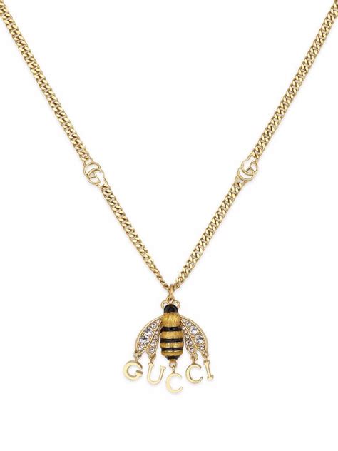 gucci coin necklace bee|Gucci bee collection.